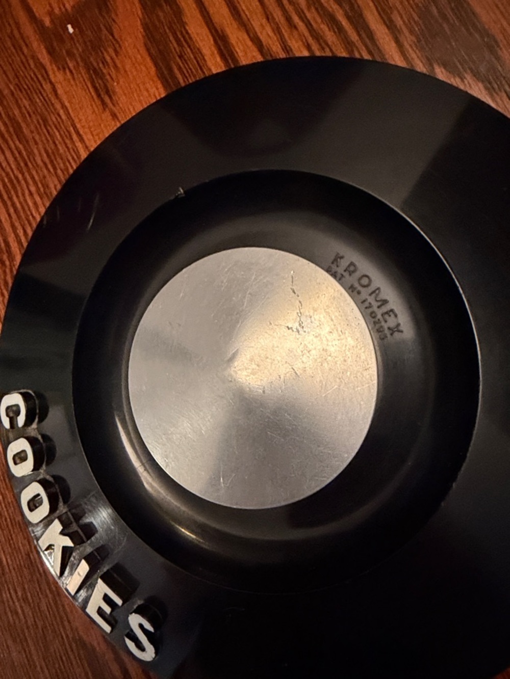 6 piece Kromex spun aluminum beehive canisters - Picture 6 of 7